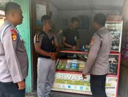 Patroli Harkamtibmas di Tanah Putih Tanjung Melawan, Polisi Sasar Daerah Rawan Narkoba
