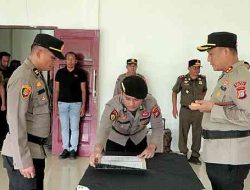 Respons Maraknya Narkoba, Kapolres Rohil Rotasi Kapolsek Panipahan