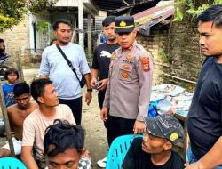 Polsek Bagan Sinembah Gelar Razia Narkoba di Rokan Hilir, Satu Tersangka dan Barang Bukti Diamankan