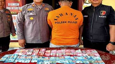 Polsek Pujud Ungkap Empat Kasus Narkoba Dalam Sepekan 