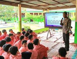 Kapolsek TPTM Turun ke Sekolah, Ingatkan Bahaya Narkoba Sejak Dini