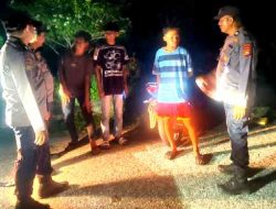 Patroli Malam Polsek Pujud, Antisipasi Kejahatan Jalanan dan Narkoba