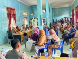 Kapolsek Bagan Sinembah Perkuat “Cooling System” Lewat FGD, Libatkan Tokoh Masyarakat