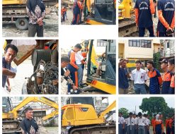 PT HJP Gelar Pelatihan Alat Berat Gratis untuk Siswa SMK Bina Mulya Tanjung Enim