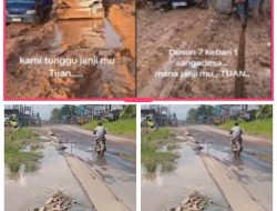 90 Km Jalan Neraka di Muba, Rakyat Menjerit, Pemerintah Masih Sibuk Pidato!