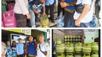 Camat Lawang Kidul Lakukan Sidak Agen LPG, Tegaskan Larangan Jual di Atas HET