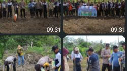 Polsek Rambang Niru Tanam Jagung, Wujud Nyata Ketahanan Pangan yang Berkelanjutan