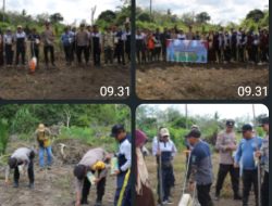Polsek Rambang Niru Tanam Jagung, Wujud Nyata Ketahanan Pangan yang Berkelanjutan