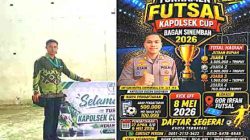 HRD PT SIA: Turnamen Futsal Kapolsek Cup Jadi Wadah Positif Generasi Muda