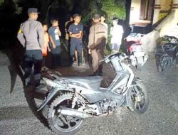Tim Raga Polsek Pujud Gelar Patroli KRYD, Antisipasi Premanisme hingga Balap Liar