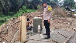 Polres Rohil Pacu Pembangunan Jembatan Merah Putih Presisi, Progres Capai 90 Persen