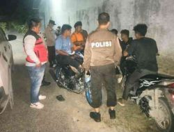 Polsek Pujud Gelar KRYD, Cegah Balap Liar dan Gangguan Kamtibmas