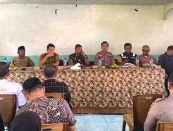 Kapolsek Bagan Sinembah Hadiri Sosialisasi Proyek Pipa Gas di Pasir Putih