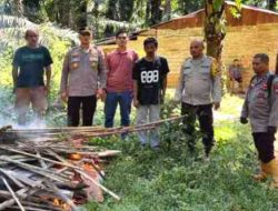 Kapolsek Pujud Tegaskan Komitmen Berantas Pekat dan Penyalahgunaan Narkoba