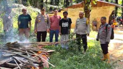 Kapolsek Pujud Tegaskan Komitmen Berantas Pekat dan Penyalahgunaan Narkoba