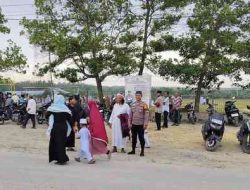 Kapolsek Pujud Pastikan Salat Idul Adha Berlangsung Aman dan Kondusif