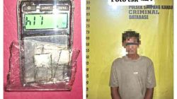 Polsek Simpang Kanan Bongkar Peredaran Sabu di Rokan Hilir, Satu Pria Ditangkap