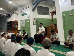 WARGA BINAAN LAPAS MUARA ENIM TERIMA TAUSIYAH ISLAM DARI KABID WATPAM PATNAL KANWIL DITJENPAS SUMSEL