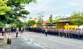 Polres Rokan Hilir Gelar Apel Kesiapan Pengamanan Ritual Bakar Tongkang 2026