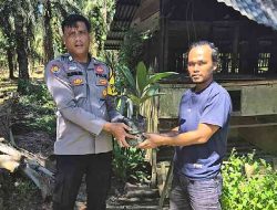 Polsek Bagan Sinembah Sosialisasikan Green Policing, Ajak Warga Bagan Batu dan Balam Jaya Peduli Lingkungan