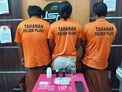 Polsek Pujud Ungkap Kasus Narkoba di Tanjung Medan, Tiga Pria dan Sabu Seberat 0,96 Gram Diamankan 