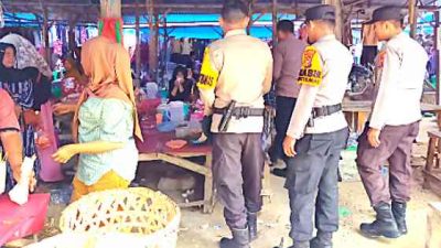 Polsek Pujud Gelar Patroli Rutin Tekan Aksi Premanisme dan Kriminalitas