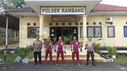 HUT Bhayangkara ke‑80, Polsek Rambang Polres Muara Enim Tanam 50 Pohon Wujud Kepedulian Lingkungan