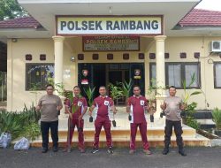 HUT Bhayangkara ke‑80, Polsek Rambang Polres Muara Enim Tanam 50 Pohon Wujud Kepedulian Lingkungan