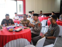 DOA BERSAMA LINTAS AGAMA, POLRES MUARA ENIM MEMOHON KESELAMATAN BANGSA DAN KEMAJUAN POLRI DI HARI BHAYANGKARA KE-80