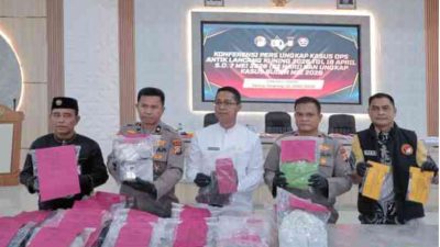 Perang Melawan Narkoba, Polres Rohil Tangkap 109 Tersangka dalam Dua Bulan
