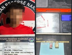 Pengedar Sabu di Gelumbang Ditangkap, Polisi Amankan Tiga Paket Sabu