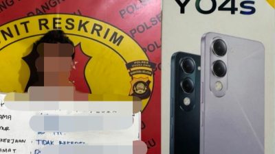 Saat Pemilik Rumah Terlelap, Ponsel Anak Dicuri; Tim Tarantula Polsek Rambang Niru Berhasil Ringkus Pelaku