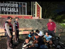 Patroli Presisi Samapta Polres Muara Enim Jaga Keamanan Kota, Antisipasi Curat, Curas dan Curanmor