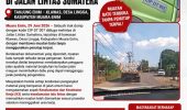 Diduga Truk Pengangkut Batu Melintas Tanpa Penutup Terpal di Jalan Lintas Sumatera, Masyarakat Minta Pengawasan Diperketat