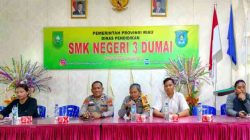 Polsek Bukit Kapur Perkuat Edukasi Pencegahan Narkoba di SMKN 3 Dumai
