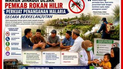 Sinaboi Masih Dibayangi Malaria, Pemkab Rohil Diminta Bertindak Lebih Serius