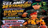 Ketua MPC Pemuda Pancasila Rohil Perintahkan Anggota Hadiri Pembukaan Turnamen Voli Dandim Cup Kodim 0321/Rokan Hilir 2026