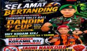 Komandan KOTI PP Rohil Dukung Dandim Cup, Bentengi Pemuda dari Narkoba