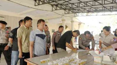 Pengawasan Internal Diperketat, Seluruh Personel Polres Rohil Jalani Pemeriksaan Gaktiblin
