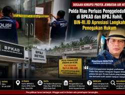 Polda Riau Selidiki Dugaan Korupsi Proyek Jembatan Air Hitam, BIN-RI.ID Apresiasi Langkah Penegakan Hukum