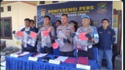 Polsek Tanjung Agung Ungkap Kasus Pencurian dengan Kekerasan (Curas), Tiga Pelaku Diamankan dan Sejumlah Barang Bukti Disita