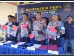 Polsek Tanjung Agung Ungkap Kasus Pencurian dengan Kekerasan (Curas), Tiga Pelaku Diamankan dan Sejumlah Barang Bukti Disita