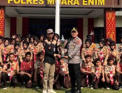 Meriah dan Penuh Prestasi! Bhayangkara Scout Competition VI 2026 Polres Muara Enim Cetak Generasi Muda Berkarakter