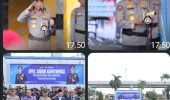 Dari Ojol hingga Buruh, Ribuan Elemen Masyarakat Deklarasikan Sabuk Kamtibmas Palembang