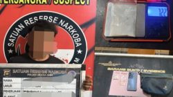 Simpan Sabu 7,22 Gram di Rumah, Pemuda 25 Tahun di Muara Enim Diamankan Satresnarkoba Polres Muara Enim