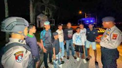 Tim RAGA Polsek Bukit Kapur Dumai Gelar KRYD, Antisipasi Premanisme dan Geng Motor