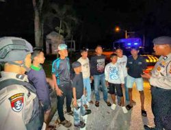 Tim RAGA Polsek Bukit Kapur Dumai Gelar KRYD, Antisipasi Premanisme dan Geng Motor