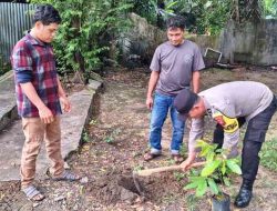 Green Policing Polsek Bagan Sinembah: Polisi Rangkul Warga Jaga Lingkungan