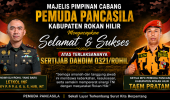Sertijab Dandim 0321/Rohil, MPC Pemuda Pancasila Rokan Hilir Sampaikan Ucapan Selamat kepada Dandim Baru dan Lama