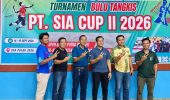 PT SIA Cup II Digelar, Ratusan Peserta Adu Sportivitas di Bagan Sinembah